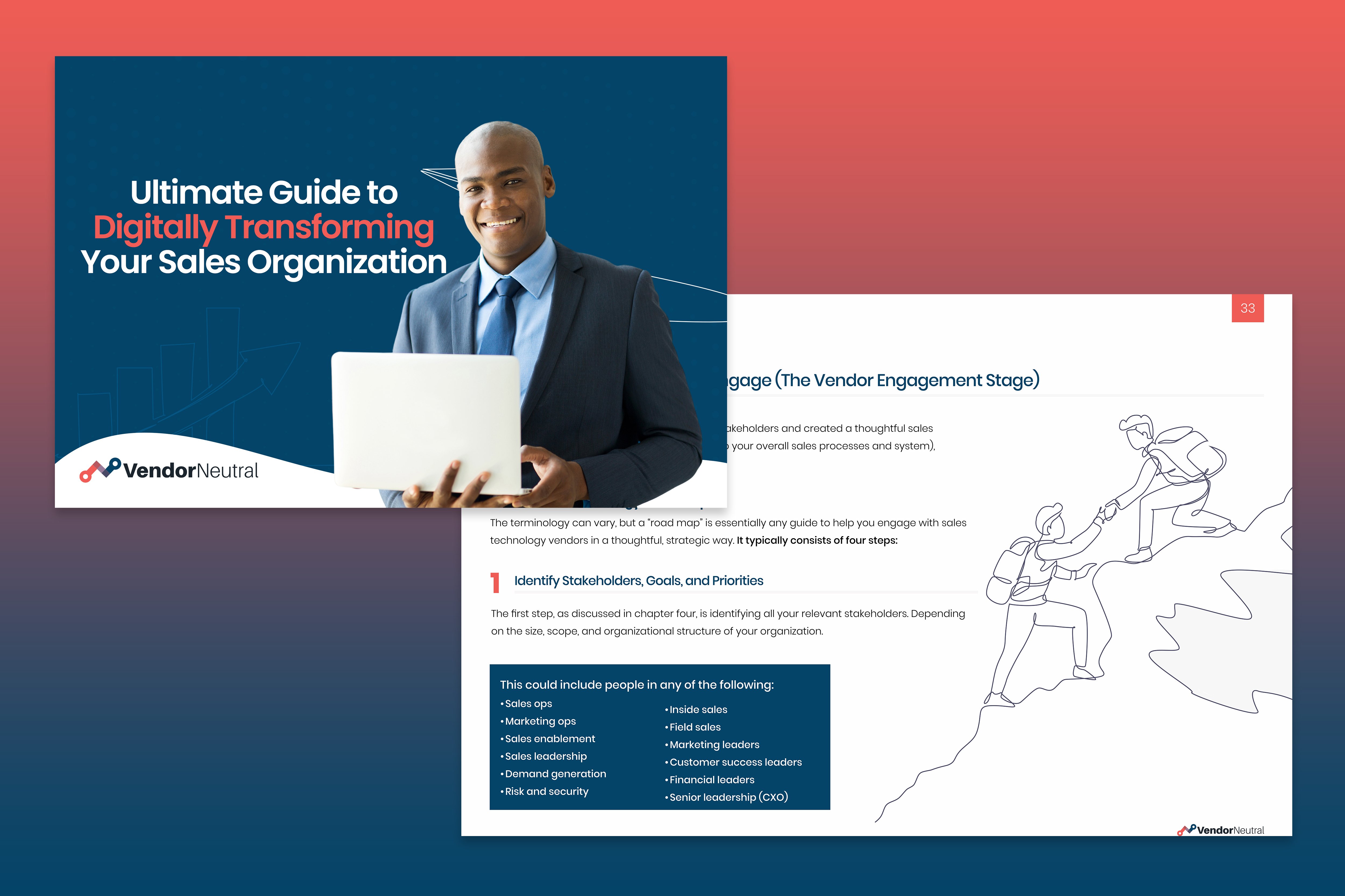 Ultimate Guide To Digitally Transforming Your Sales Organization Cover & Page Image 