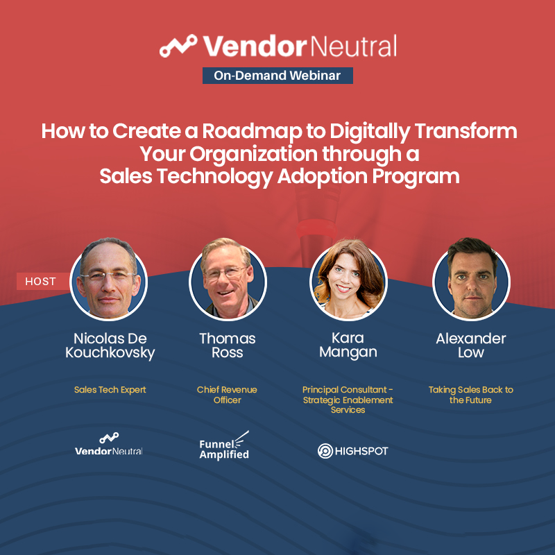 Roadmap to Digitally Transform Through Sales Technology Adoption